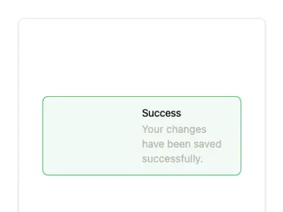 Alert Success 2 preview