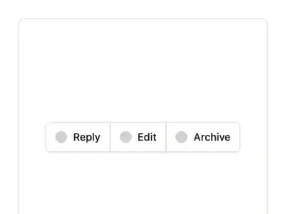 Button Group Actions 4 preview