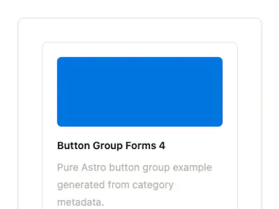 Button Group Forms 4 preview