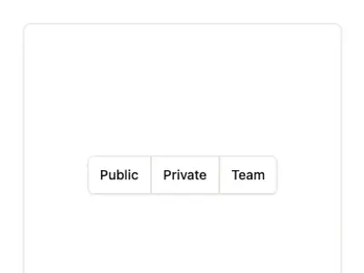 Button Group Interactive 2 preview