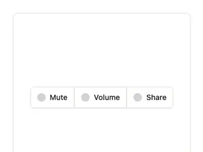 Button Group Media 2 preview