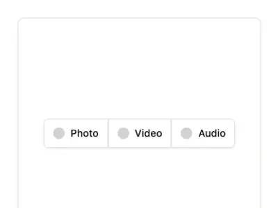 Button Group Media 3 preview