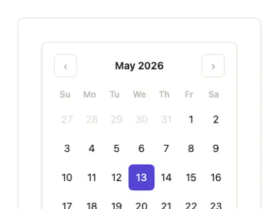 Calendar Standard 3 preview