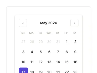 Calendar Standard 7 preview