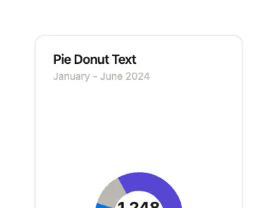 Chart Pie Donut Text preview