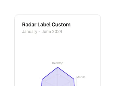 Chart Radar Label Custom preview