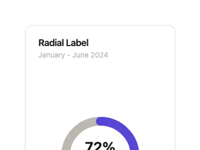 Chart Radial Label preview