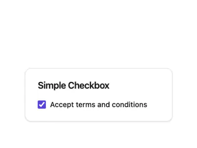 Checkbox Standard 1 preview