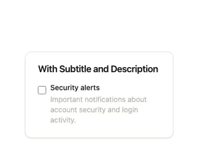 Checkbox Standard 12 preview