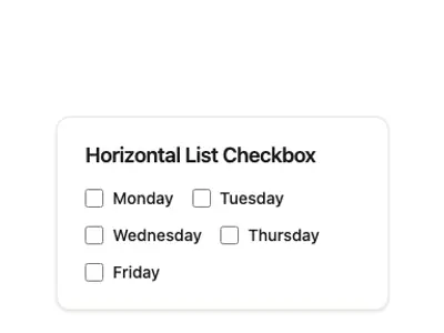 Checkbox Standard 7 preview