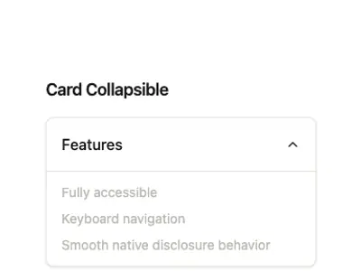 Collapsible Card 1 preview