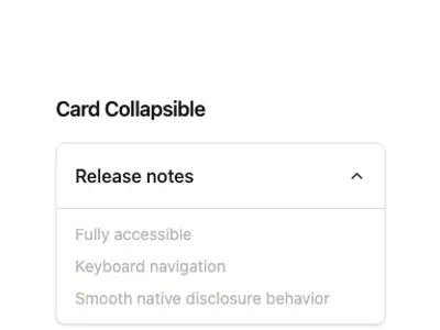 Collapsible Card 4 preview