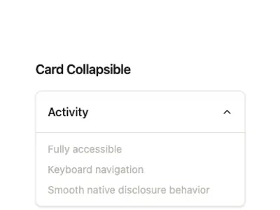 Collapsible Card 5 preview