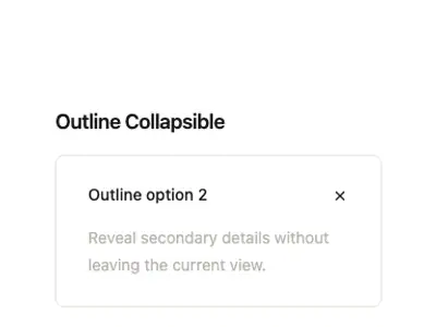 Collapsible Outline 2 preview