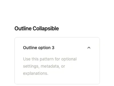 Collapsible Outline 3 preview