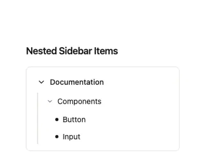 Collapsible Sidebar 1 preview
