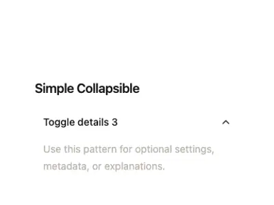Collapsible Standard 3 preview