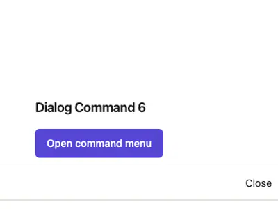 Command Dialog 6 preview