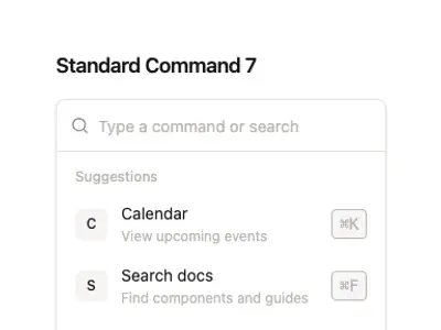 Command Standard 7 preview