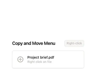 Context Menu File 2 preview