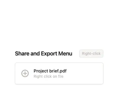 Context Menu File 4 preview