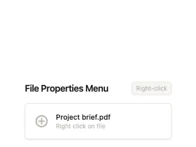 Context Menu File 5 preview