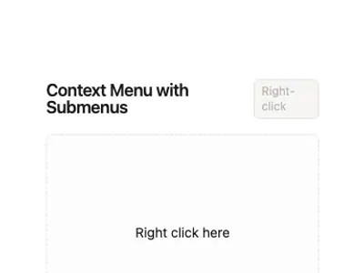 Context Menu Standard 7 preview