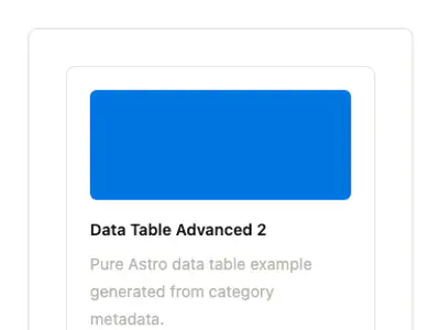 Data Table Advanced 2 preview