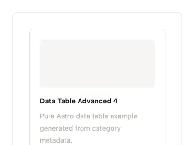Data Table Advanced 4 preview