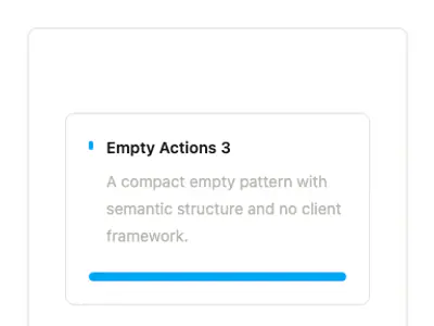 Empty Actions 3 preview