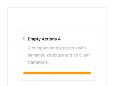 Empty Actions 4 preview