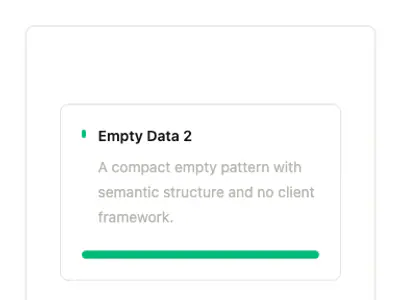 Empty Data 2 preview
