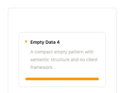 Empty Data 4 preview