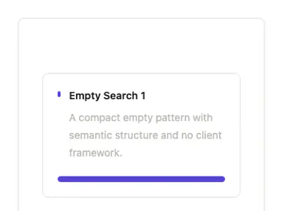 Empty Search 1 preview