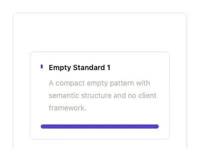 Empty Standard 1 preview