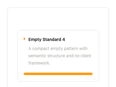 Empty Standard 4 preview