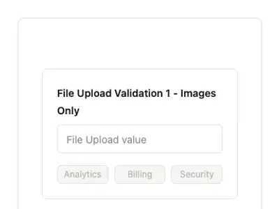 File Upload Validation 1 - Images Only preview