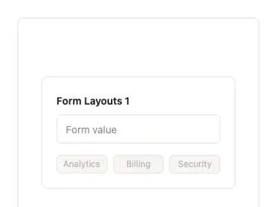Form Layouts 1 preview