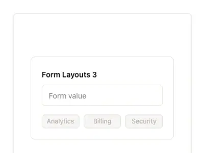 Form Layouts 3 preview