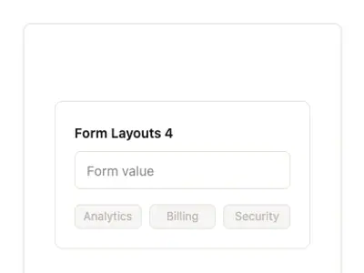 Form Layouts 4 preview