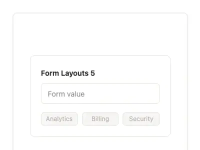 Form Layouts 5 preview