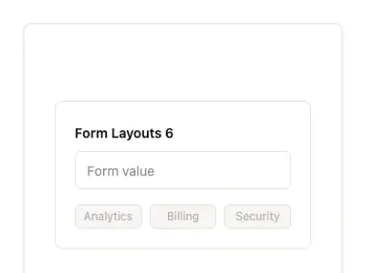 Form Layouts 6 preview