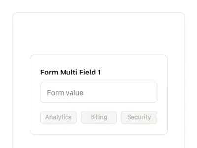 Form Multi Field 1 preview