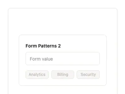 Form Patterns 2 preview