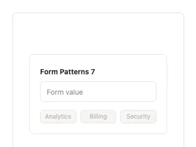Form Patterns 7 preview