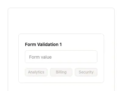 Form Validation 1 preview