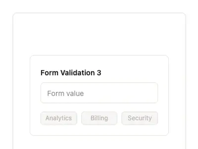 Form Validation 3 preview