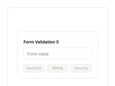 Form Validation 5 preview