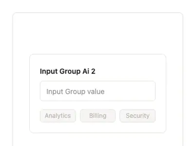 Input Group Ai 2 preview
