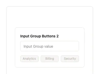 Input Group Buttons 2 preview